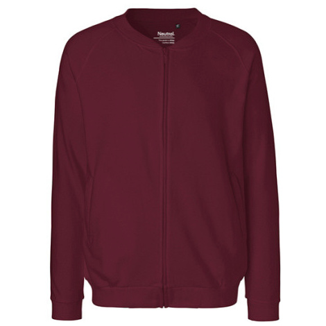 Neutral Unisex mikina NE73501 Bordeaux