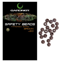 Gardner zarážky covert safety beads-hnědá