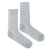 Ponožky Klasik melír šedý Fusakle