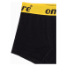 Žluto-černé pánské boxerky Ombre Clothing