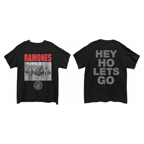Ramones tričko, Cage Photo BP Black, pánské RockOff