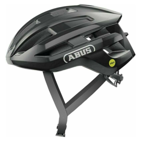 Abus PowerDome MIPS Shiny Black Cyklistická helma