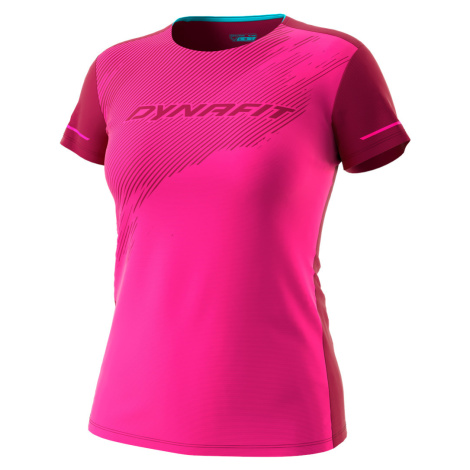 Triko Dynafit Alpine 2 S/S Tee W pink glo 2023 Barva: růžová