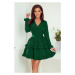 Dámské šaty Numoco 297-1 Caroline | zelená