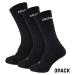 Ponožky Delete Premium 3Pack - black