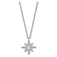Engelsrufer Třpytivý stříbrný náhrdelník s kubickými zirkony ERN-NSTAR-ZI (řetízek, přívěsek)