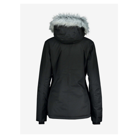 Černá dámská zimní sportovní bunda s kapucí Alpine Pro PRISA | Modio.cz