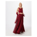Mascara Společenské šaty 'COTTON LACE' vínově červená