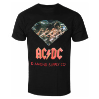 Tričko metal pánské AC-DC - Black - DIAMOND - BLK_C20DMPA502