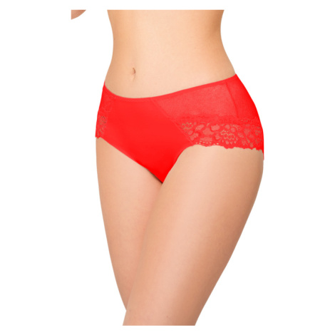 Kalhotky klasického střihu 33 červené Ewana