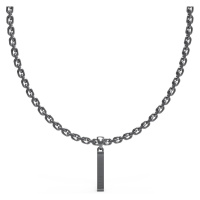 Guess Stylový ocelový náhrdelník X Plate JUXN03001JWGMT/U