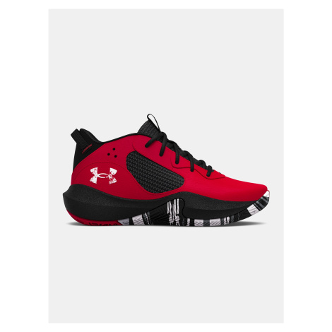 Červené tenisky Under Armour UA PS Lockdown 6