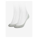 Sada dvou párů světle šedých dámských ponožek Tommy Hilfiger