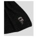 Šála karl lagerfeld k/ikonik 2.0 lur scarf černá