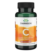 Vitamín C s šípkem 100 kapslí 500mg/50mg - Swanson