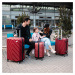 Velký rodinný cestovní kufr ROWEX Horizon Barva: Vínová