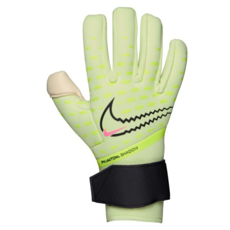 Nike GK PHANTOM SHADOW Pánské brankářské rukavice, světle zelená, velikost