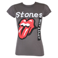 Tričko metal dámské Rolling Stones - No Filter Text - ROCK OFF - RSTS98LC