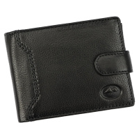 Pánská kožená peněženka EL FORREST 892-19 RFID černá