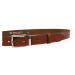 Penny Belts Pánský kožený společenský opasek 35-020-2-43 brown 110 cm