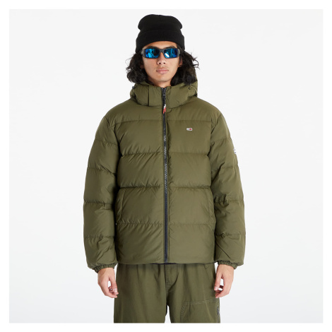 TOMMY JEANS Essential Down Jacket Green Tommy Hilfiger
