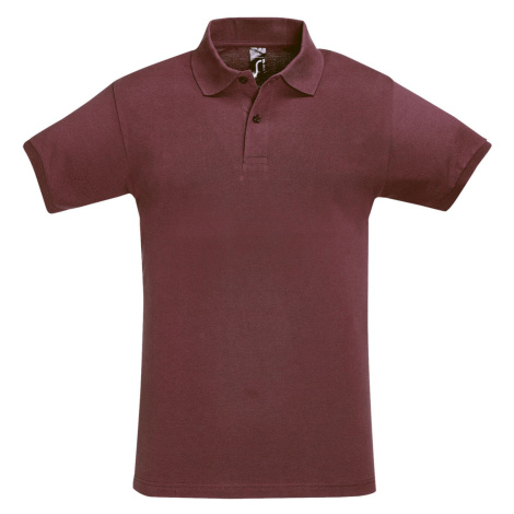 SOĽS Perfect Men Pánská polokošile SL11346 Burgundy SOL'S