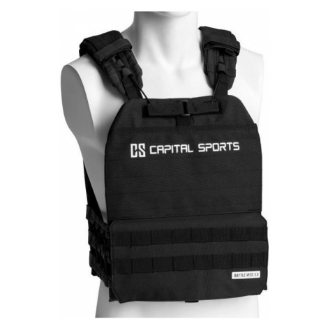 Zátěžová vesta Capital Sports Battlevest 2.0 2 x 4 kg - černá