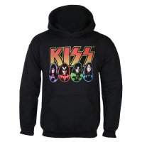 mikina s kapucí pánské Kiss - Logo - ROCK OFF - KISSHD14MB