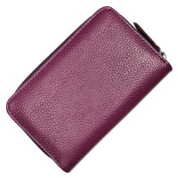 Kožená peněženka WB009 Purple