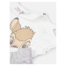 GATE Souprava bavlněné tričko a šortky Bambi pro miminka