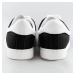 Černo-bílé šněrovací dámské sneakersy (BF-025)