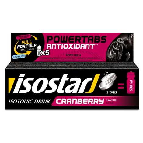 Isostar Powertabs brusinka 10 šumivých tablet