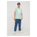 Bavlněné tričko 47brand Mlb New York Yankees zelená barva, s potiskem