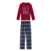 pepperts!® Chlapecké pyžamo (červená / námořnická modrá)