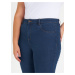 GATE Základní dámské džíny skinny s vysokým pasem plus size