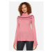 Bonprix BPC SELECTION svetr s pajetkami Barva: Růžová, Mezinárodní