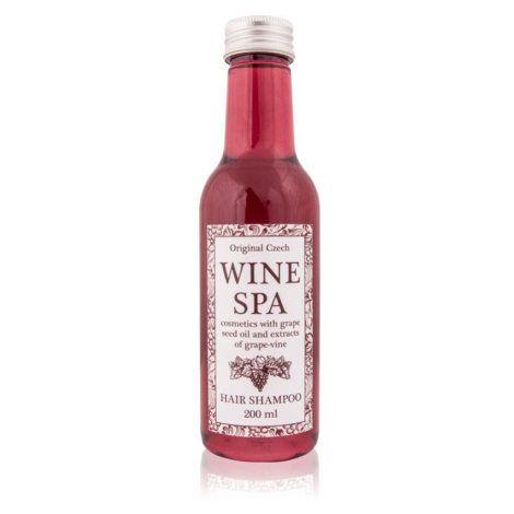 Bohemia Gifts & Cosmetics Wine Spa vlasový šampon 200 ml