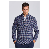 KOŠILE GANT D1. REG GINGHAM TWILL SHIRT modrá