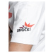 Meatfly pánské tričko Big Shock Shattered White | Bílá