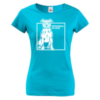 Dámské tričko pro milovníky psů s potiskem Stafordširský bulteriér