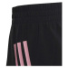 adidas 3-STRIPES SHORTS Dívčí kraťasy, černá, velikost