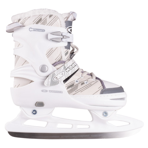 Bílé lední brusle