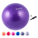 Gymnastický míč Sportago Anti-Burst 85 cm, včetně pumpičky - stříbrná