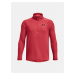 Červené sportovní tričko Under Armour UA Tech 2.0 1/2 Zip