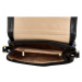 Luxusní dámská kožená kabelka Katana Versailles, černá