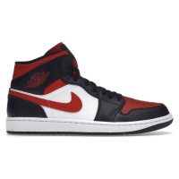 Jordan 1 Mid White Black Red (2022)