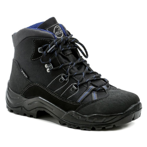 Jacalu A2757-71 černé pánské trackingové boty Černá