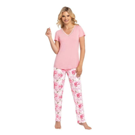 Dámské viskózové pyžamo Tiffany | sv.růžová Babella