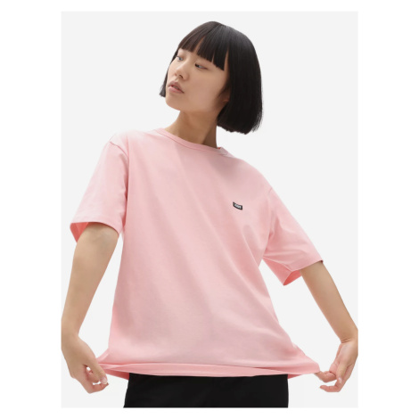 Světle růžové dámské tričko VANS