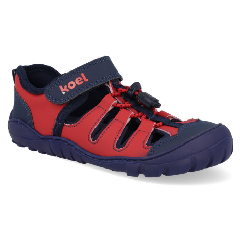 Barefoot sandály Koel - Madison Red červené Koel4kids